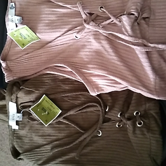 2 for $10 / NEW /iris /Womans Tank Bodysuits/ Size-Medium / - Picture 1 of 15